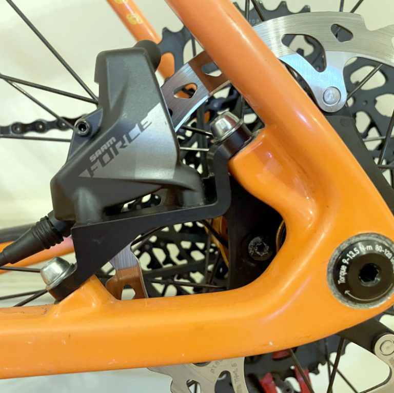Adapter for Flat Mount Caliper on 140 mm Post Mount A.S. Solutions