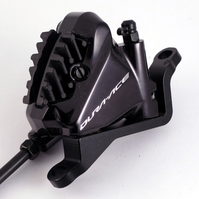 Post Mount Adapter with Dura-Ace Flat Mount Caliper